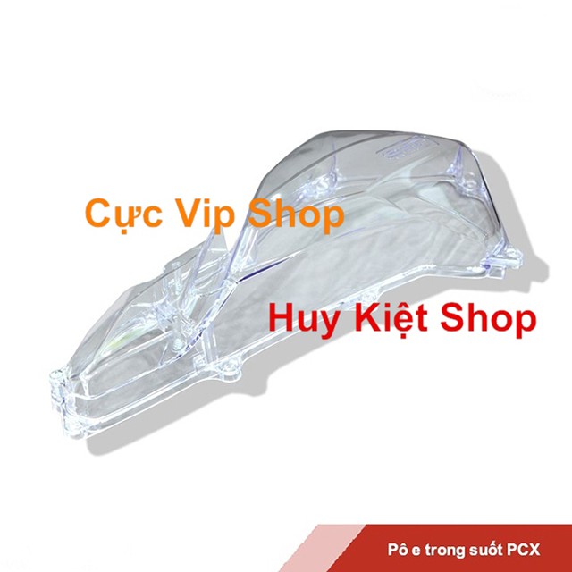 Ốp Pô E Trong Suốt Gắn Xe PCX Cao Cấp (2094)