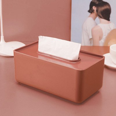 Hộp Nhựa Đựng Khăn Giấy Kiểu Dáng Đơn Giản Tiện Lợi