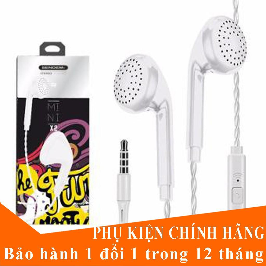 Tai nghe sendem X2 - Bảo hành 12 tháng, tai nghe x2 - Cao cấp bền bỉ