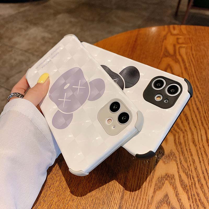 Ốp điện thoại Silicon TPU da chống sốc hình gấu XX độc đáo cho Iphone11 12 13 Pro Max 6 6s 7 8 Plus X Xs Xr Xsmax | BigBuy360 - bigbuy360.vn