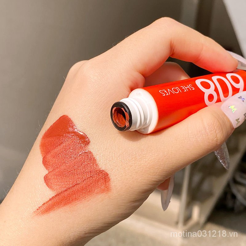 (Hàng Mới Về) Son Kem Lì Mịn Mượt Như Nhung Kháng Nước Lâu Trôi Và Không Lem Vào Cốc | BigBuy360 - bigbuy360.vn