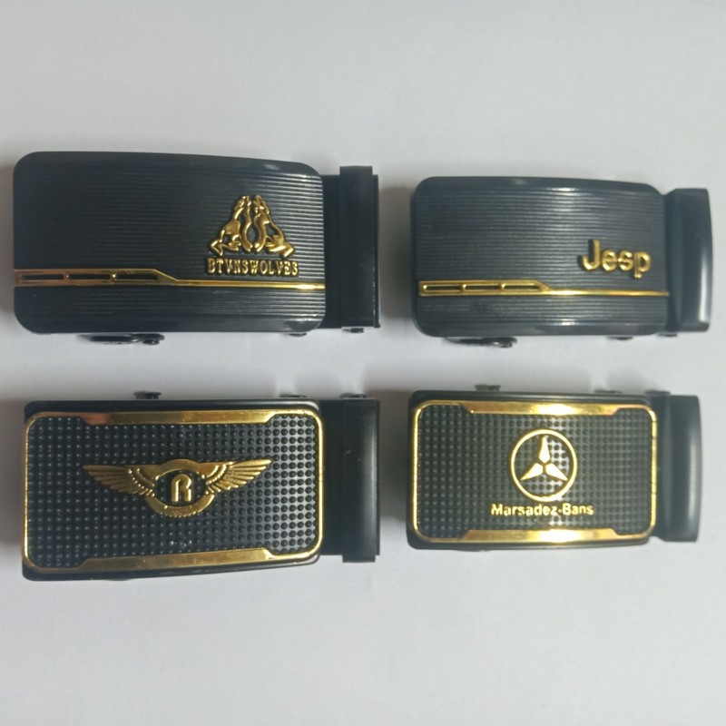 Dầu khóa thắt lưng nam, dây nịt nam khóa tự động  bản 3.5cm phong cách trẻ trung lịch lãm