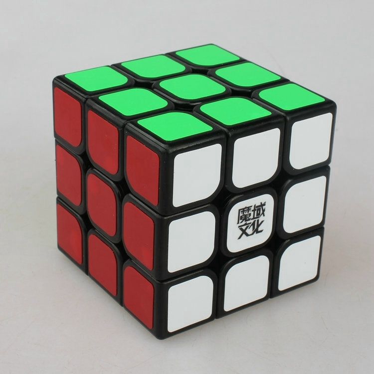 Khối Rubik Ma Thuật Moyu Aolong V2 Màu Đen