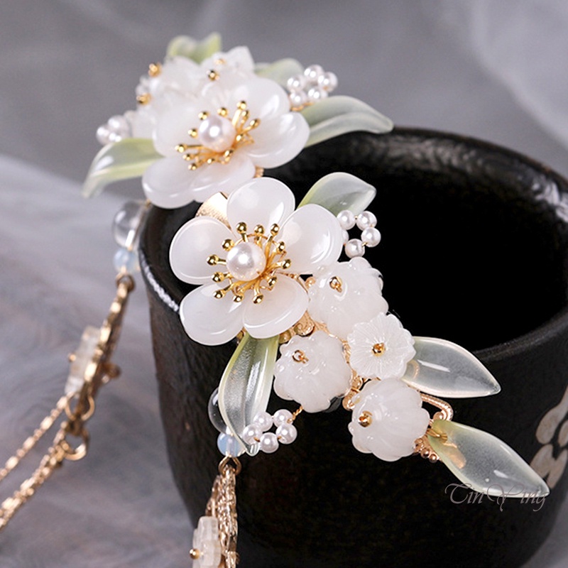 GETNOIVAS Cài Tóc Đính Chuông Handmade Cho Cô Dâu