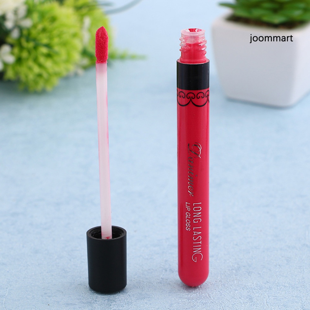 【JM】Matte Liquid Lipstick Long Lasting Moisturizing Lip Gloss Women Beauty Cosmetic