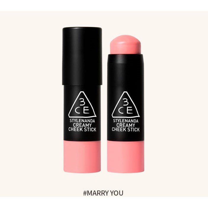 Phấn má hồng dạng kem 3CE - Creamy Cheek Stick