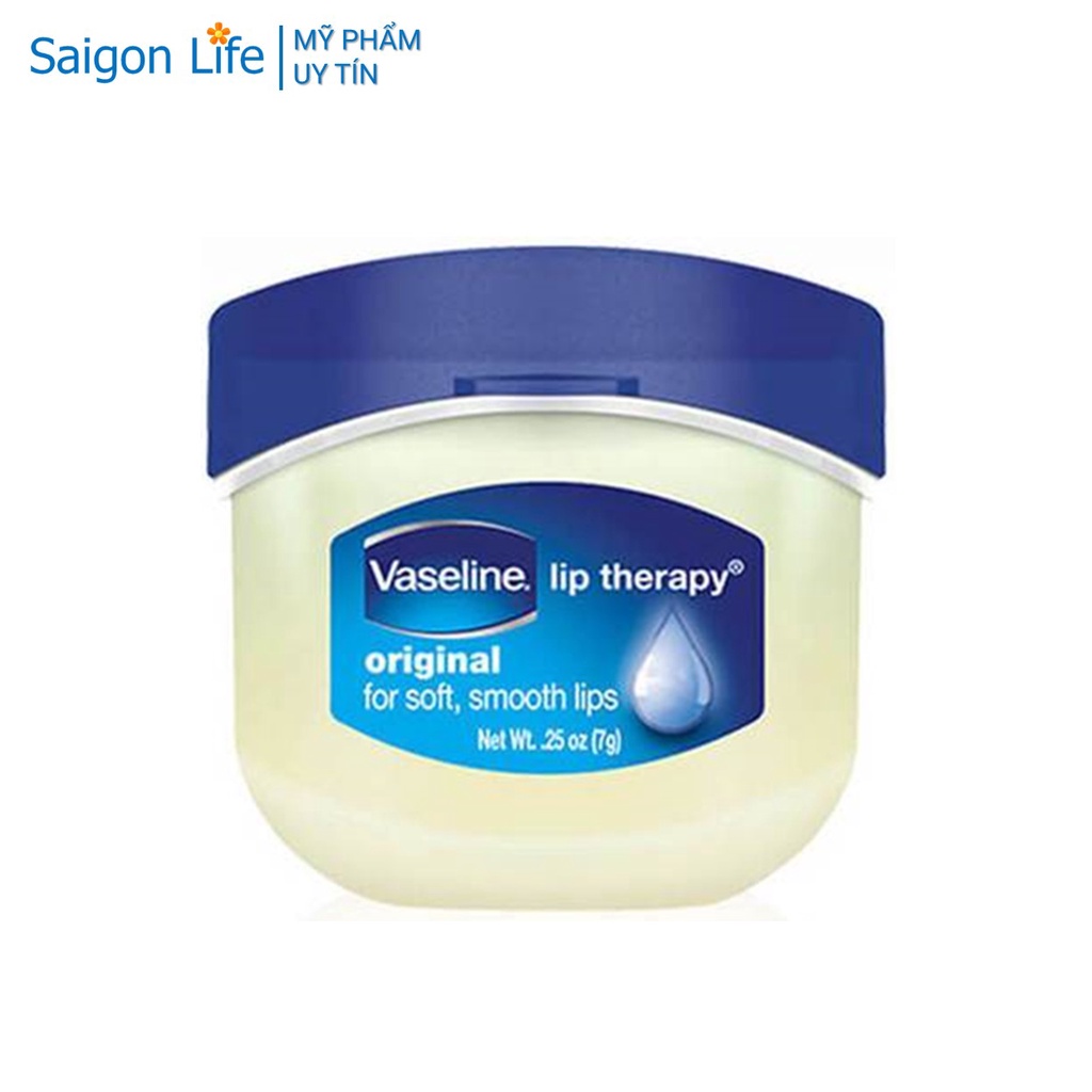 Sáp Dưỡng Môi Mềm Mịn Vaseline Lip Therapy Original 7g