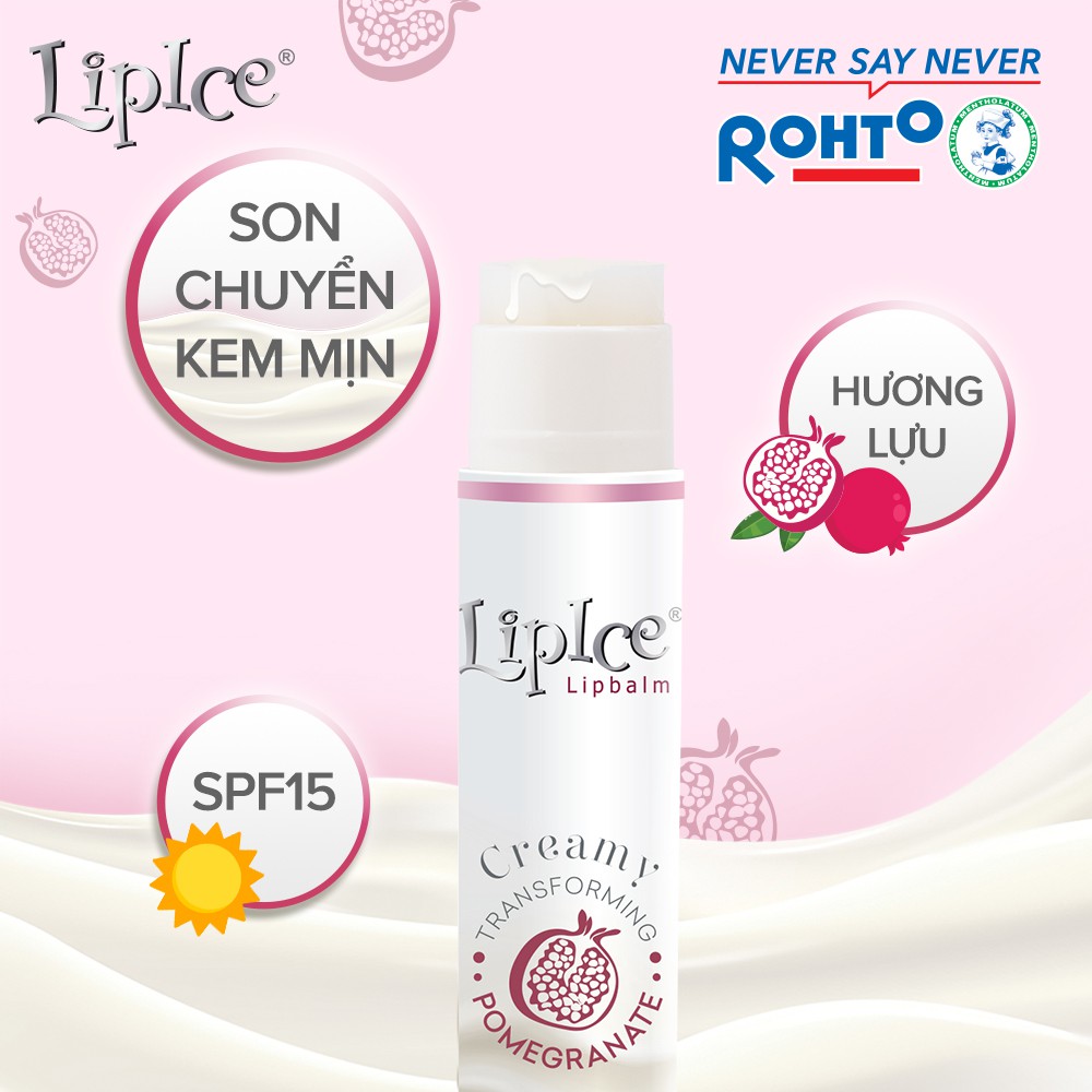 Son dưỡng không màu chuyển kem mịn Lipice Creamy 4.3g | BigBuy360 - bigbuy360.vn