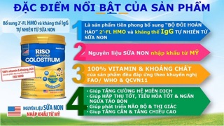 SỮA RISO OPTIGOLD COLOSTRUM 2+ 800g (Dùng cho trẻ trên 2 tuổi)