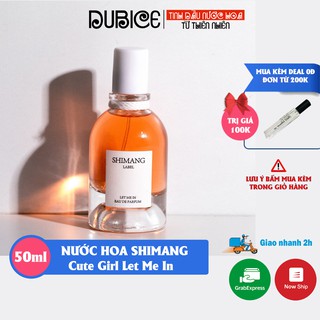 [TPHCM] Nước Hoa Nữ Shimang Cute Girl Let Me In Phiên Bản Cao Cấp Dư Âm Pháp (nắp nhựa) - Xịt thơm Body Mist Shimang
