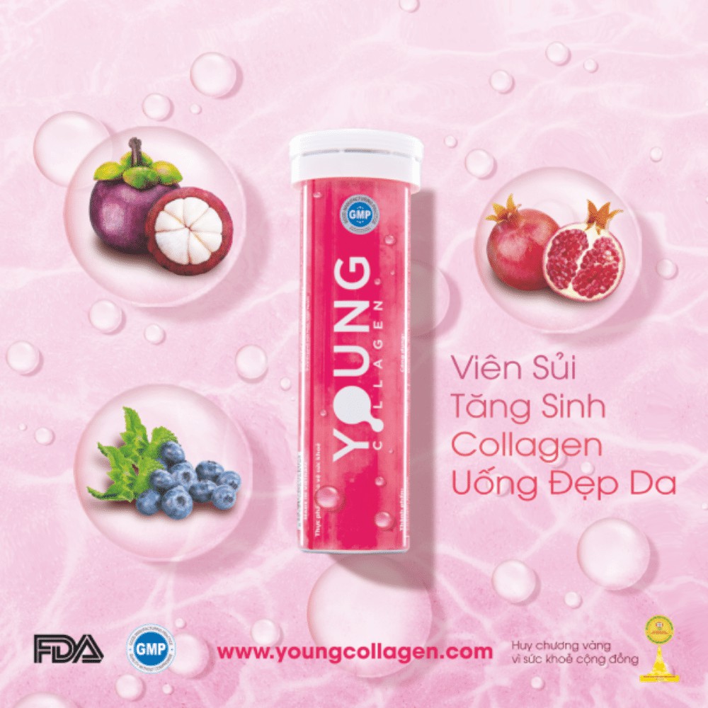 [TẶNG KEM DƯỠNG DA OHUI] YOUNG COLLAGEN VIÊN SỦI TĂNG SINH COLLAGEN UỐNG ĐẸP DA - LIỆU TRÌNH 10 NGÀY + 20 NGÀY + 30 NGÀY | BigBuy360 - bigbuy360.vn