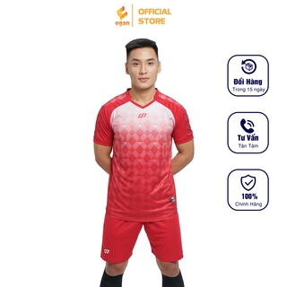Bộ quần áo thể thao đá bóng zohar cp egan chất vải thun chuyên dụng cao cấp màu đỏ siêu thoáng mát bd05