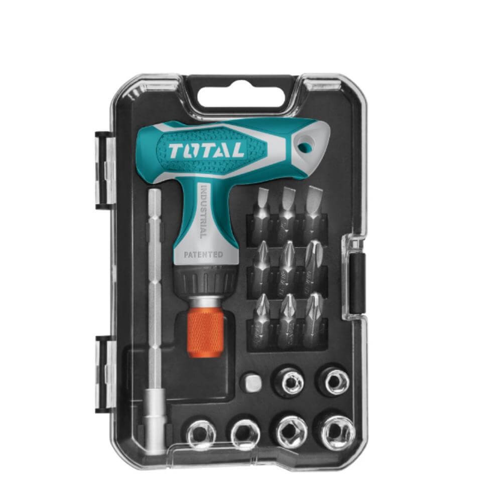 BỘ TUA VÍT 24 CHI TIẾT TỰ ĐỘNG TOTAL TACSD30186  TUA VÍT ĐA NĂNG