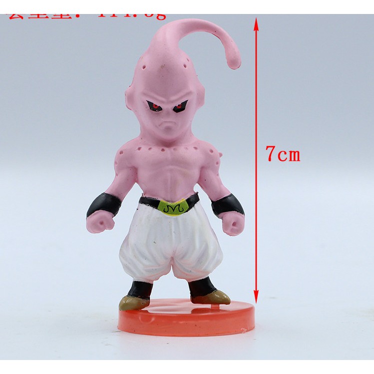 Combo 8 nhân vật 7 viên ngọc rồng cao 6-7CM son Goku CB-8