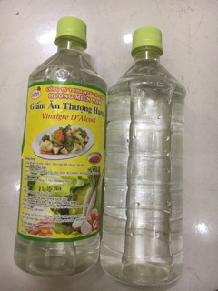 Giấm cốt làm dưa chua