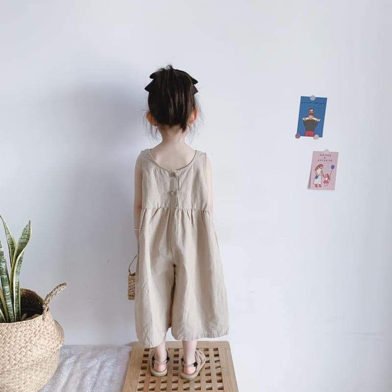 Bộ liền thân ống rộng cho bé