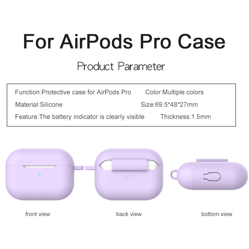 Bộ 5 phụ kiện chống mất bằng silicon dành cho Airpods Pro