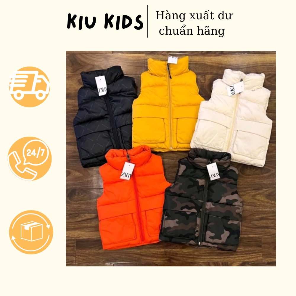 Áo Phao GIle ZARA xuất dư xịn cho bé từ 18 tháng - 5 tuổi