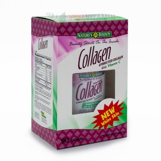 Viên uống giúp đẹp da, móng, tóc Collagen With Vitamin C Nature's Bounty 90 viên