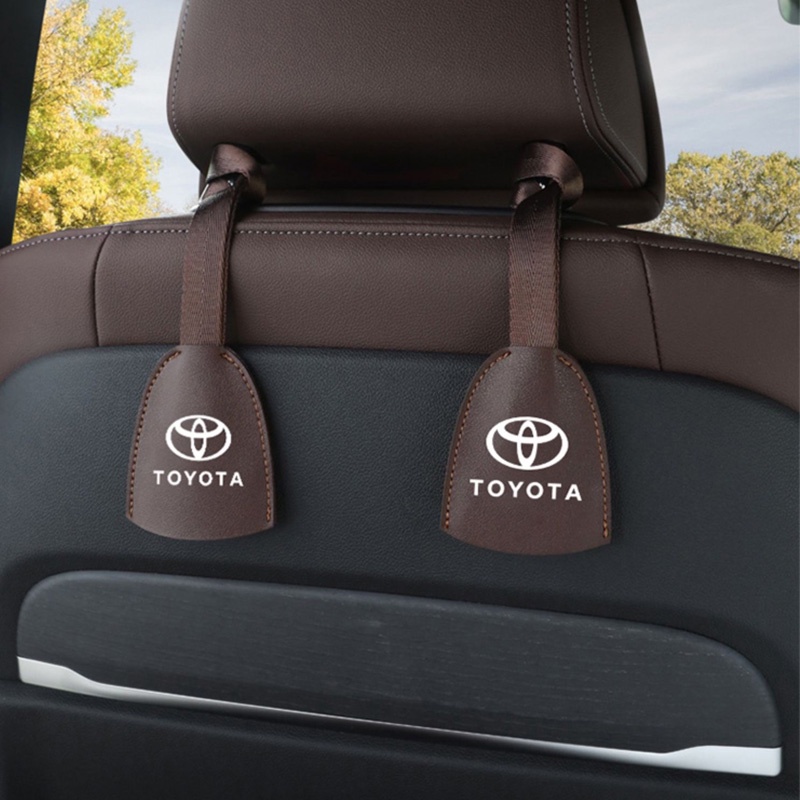 Móc Treo Đồ Đa Năng Gắn Sau Ghế Xe Hơi TOYOTA Vios Yaris Altis Camry Avanza Wigo Innova Hilux Tiện Lợi