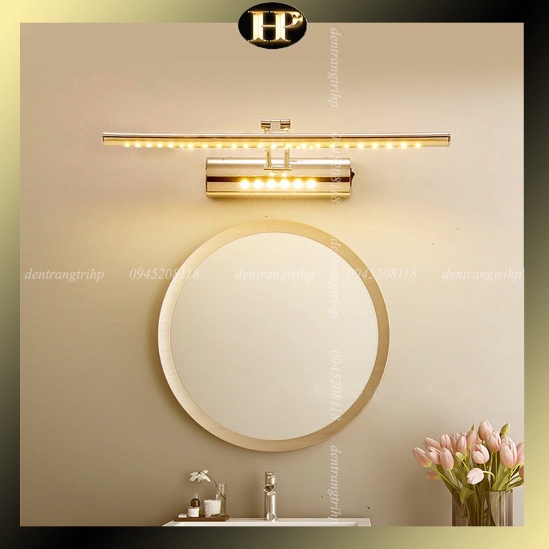 Đèn soi tranh, rọi gương inox