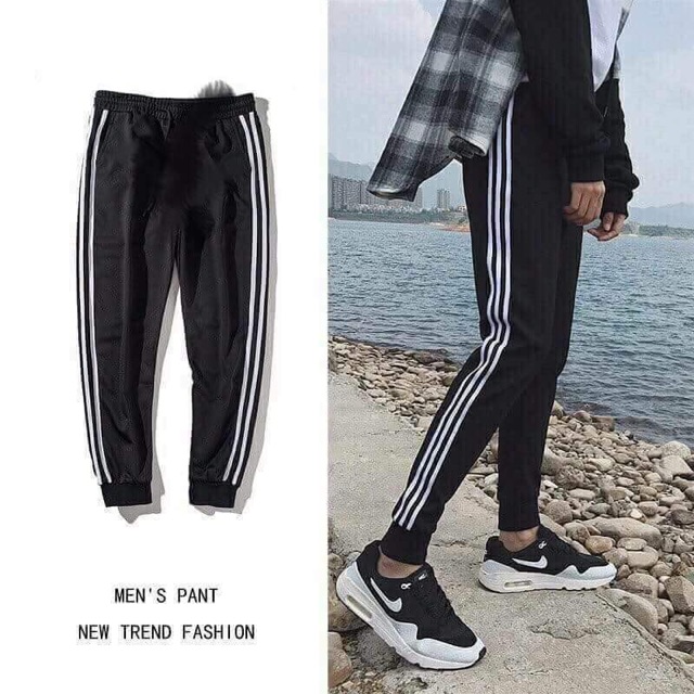 Free Ship 50k -Quần Thể Thao Nam Nữ 3 sọc( có hình thật) FB060 | BigBuy360 - bigbuy360.vn