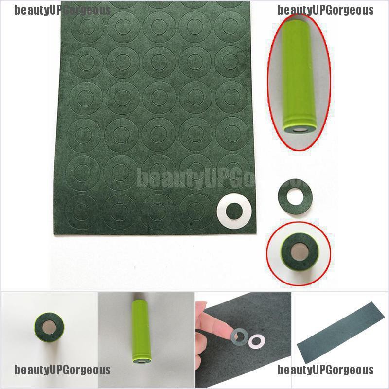 Set 100 miếng dán cách nhiệt cho pin 1S 18650