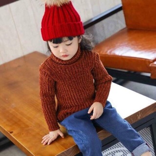 Combo Áo len cổ lọ cho bé