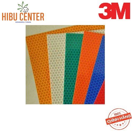Màng Phản quang 3M Seri 3400 - 1.22m x 1m tương đương hơn 1m2 – Tùy chọn màu An Toàn Ban Đêm, Dán xe, Decal Cao Cấp