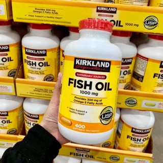 Dầu Cá nhập Mỹ Kirkland Fish Oil 1000mg