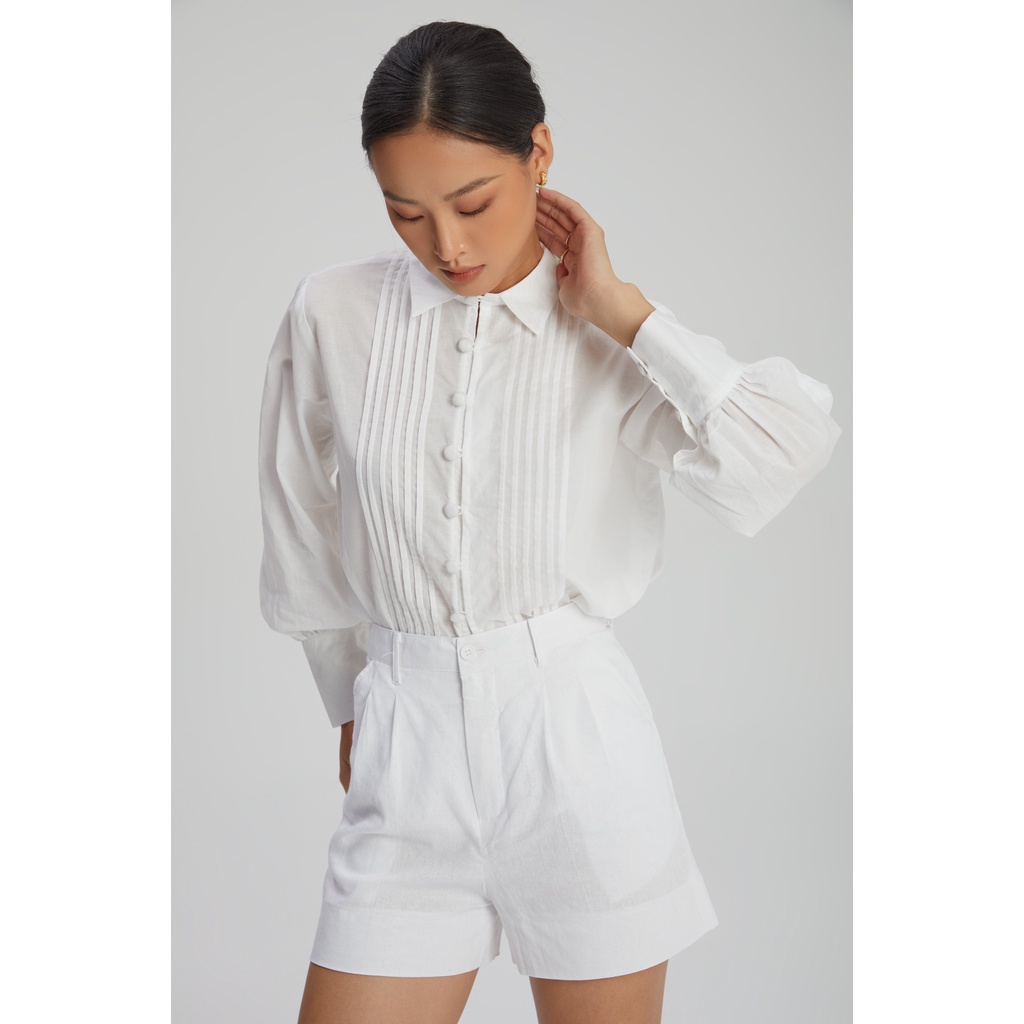 Áo somi trắng freesize - Se-rene Top