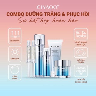 Bộ Dưỡng Phục Hồi & Trắng Da Cao Cấp Snake Venom Peptide Serum Set CIYAOO