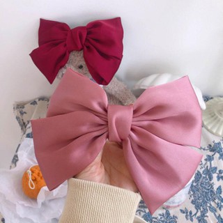 Kẹp tóc nơ lụa Hàn Quốc