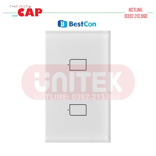 Công Tắc Cảm Ứng Broadlink Bestcon TC2 US 2 Gang