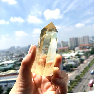 Đá Thanh Tẩy - Trụ Vàng Mini