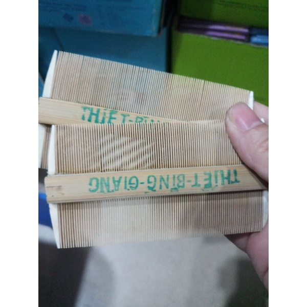 Lược bí gỗ