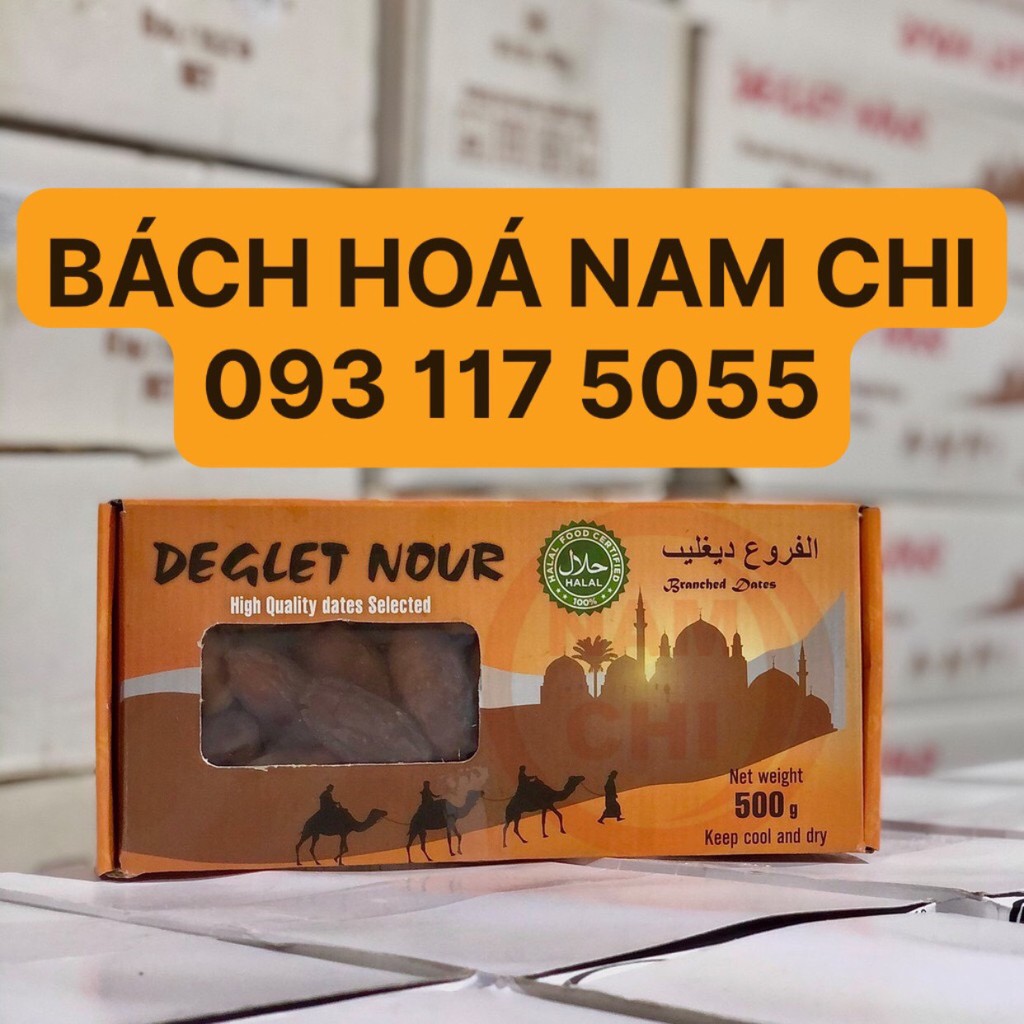 [DATE 09/2022] Chà Là Deglet Nour 3 Con Lạc Đà Nguyên Cành 500g - Hàng Nhập Israel | BigBuy360 - bigbuy360.vn