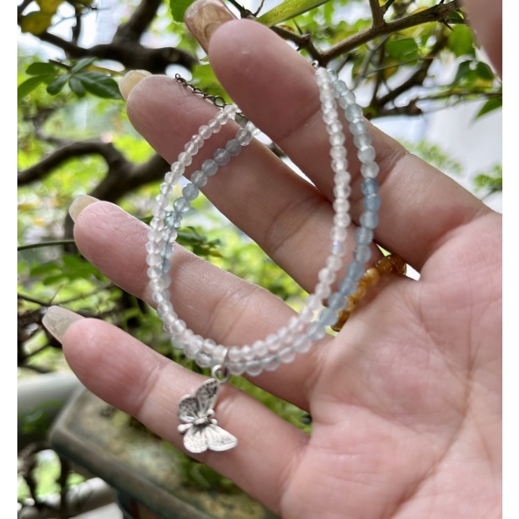 Vòng đôi giác đá Mặt trăng và Hải lam
