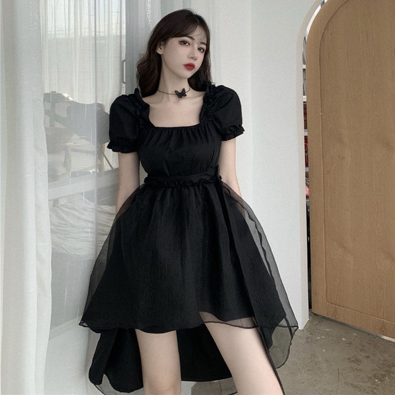 Đầm Cổ Vuông Dáng Ôm Phong Cách Thời Trang Mới Cho Nữ