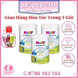 [CHÍNH HÃNG] Sữa bột dinh dưỡng HiPP 3 Junior Combiotic Organic HMP 800g Yespapa.vn