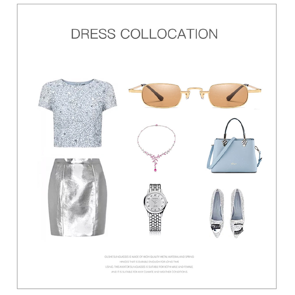 [ready] Unisex Trendy Personality Small Frame Sunglasses Rectangular Punk Street Shot Glasses | BigBuy360 - bigbuy360.vn