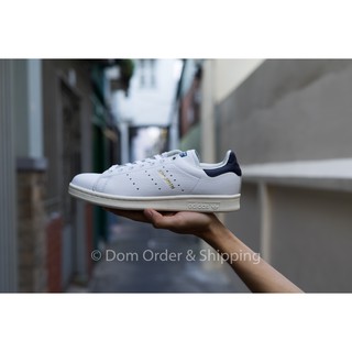 Giày thể thao Adidas Stan smith Vintage chữ vàng gót Navy CQ2870