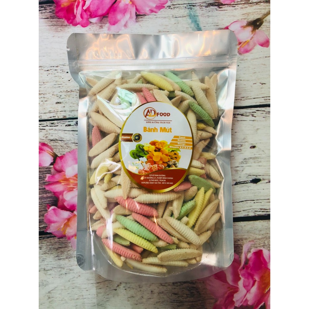 500g bánh đuông dừa mix đủ vị