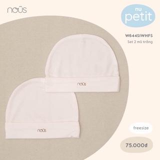 Set 2 Mũ Petit Nous 2021 (Size Sơ sinh) - ShinKids