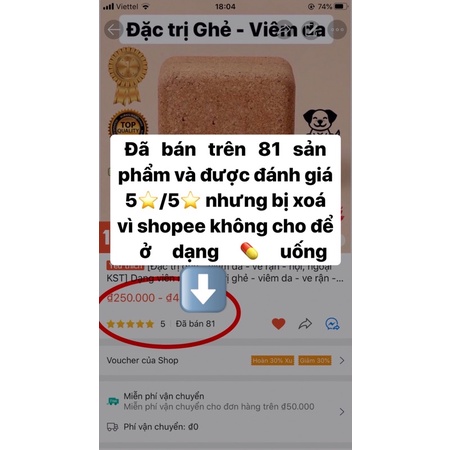 [Loại bỏ ve rận - ghẻ - viêm da thú cưng] Dạng snack loại bỏ ve rận, bọ chét, ghẻ, viêm da thú cưng