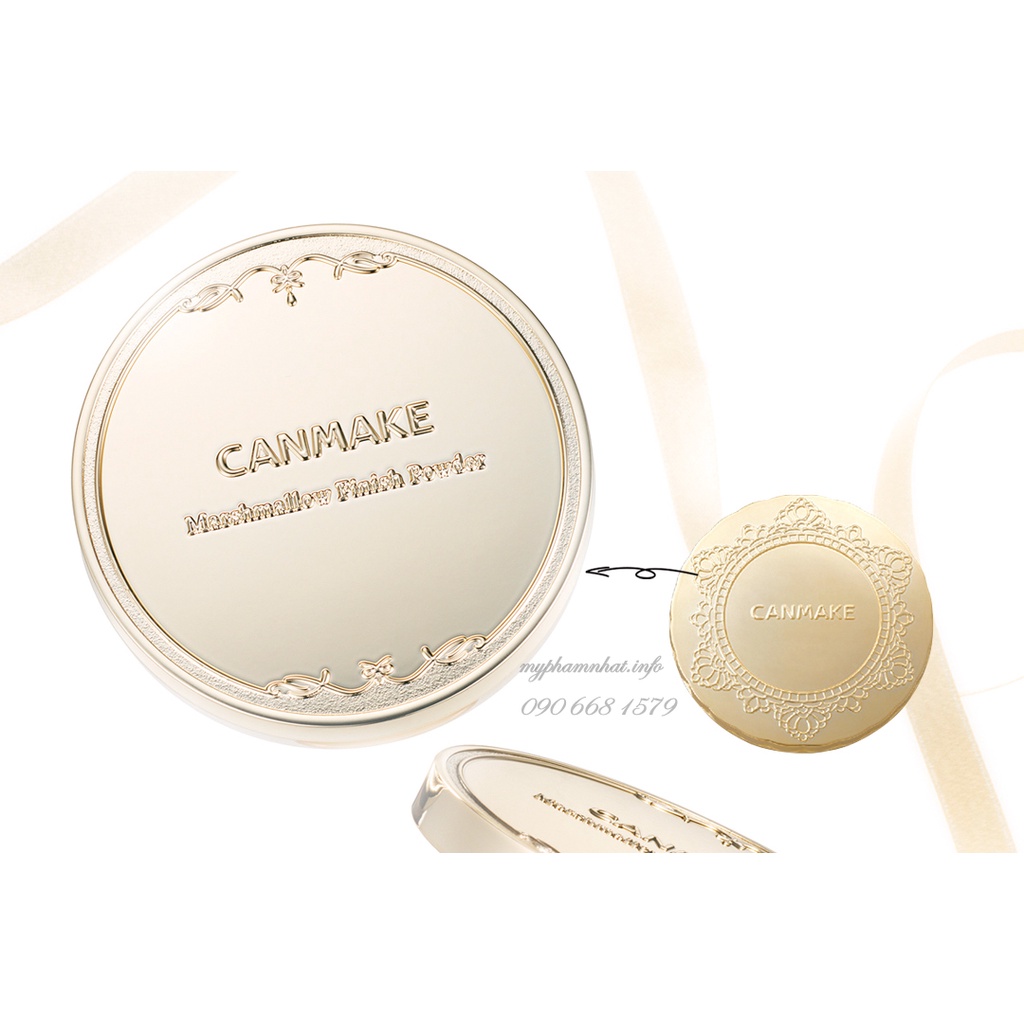 Phấn phủ Canmake Marshmallow Finish Powder trang điểm SPF26/PA++