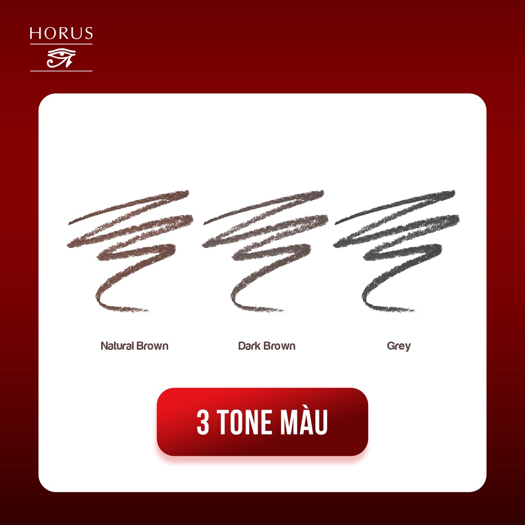 Chì Kẻ Mày 2 Đầu Tiện Lợi Horus Eye Beauty Expert Easy Blend Auto Eyebrown 0.2g