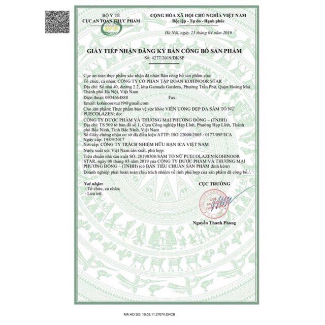 Sâm tố nữ Puecolazen (chính hãng cty 100%) | BigBuy360 - bigbuy360.vn