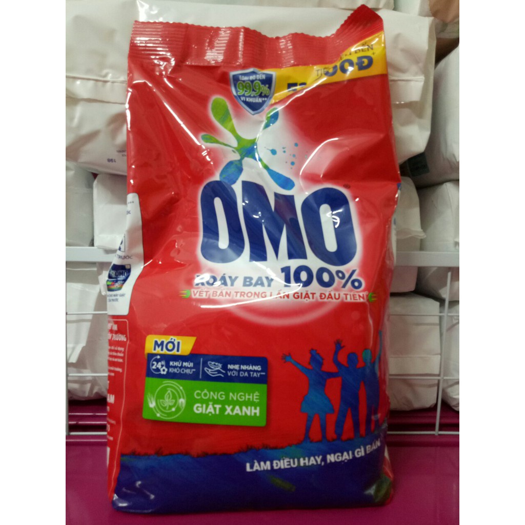 Bột giặt tay Omo siêu sạch gói lớn 4,3kg