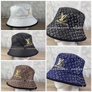 Mũ bucket in v.l.l.l viển da siêu lạ cực đẹp thêu v.l.l.l thời trang nam nữ siêu hot